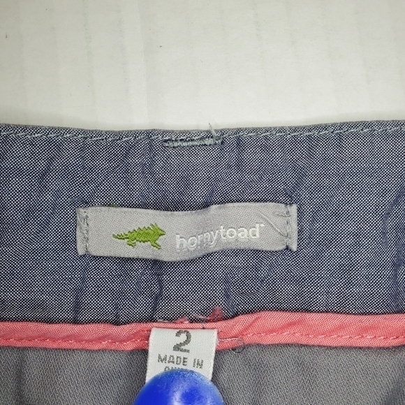 Horny Toad Cropped Pants Sz 2 Gray - Picture 14 of 16